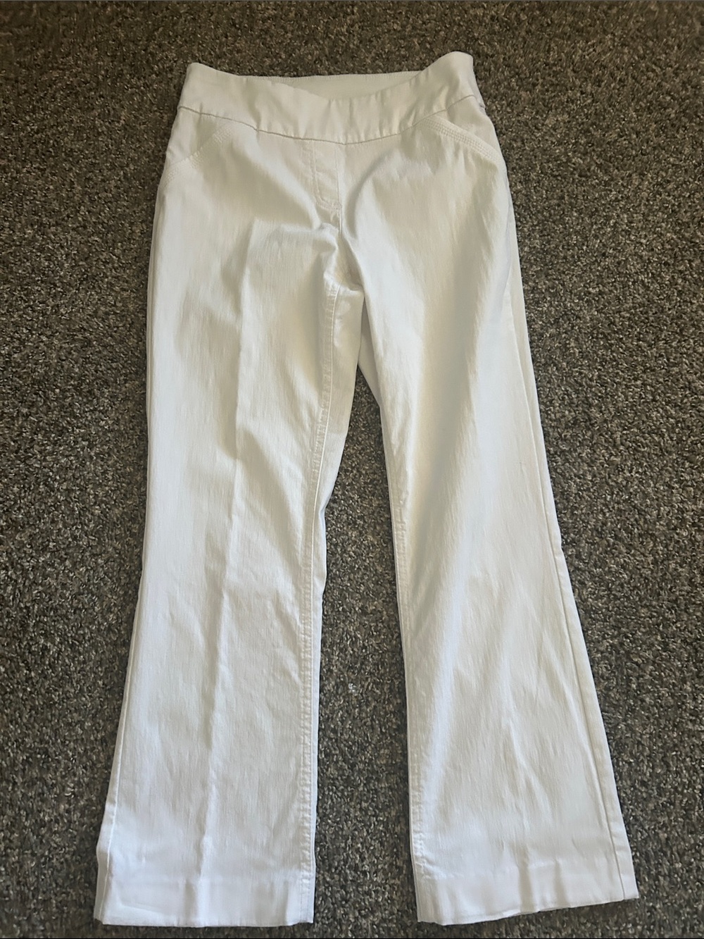 Westbound White Boot Cut Pants